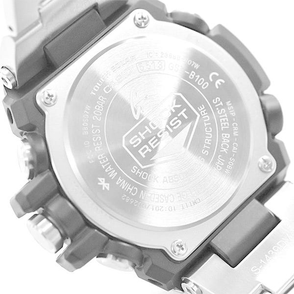 G-SHOCK GST-B100D-1A G-STEEL スマホ連動 アナログ メンズ 腕時計 G
