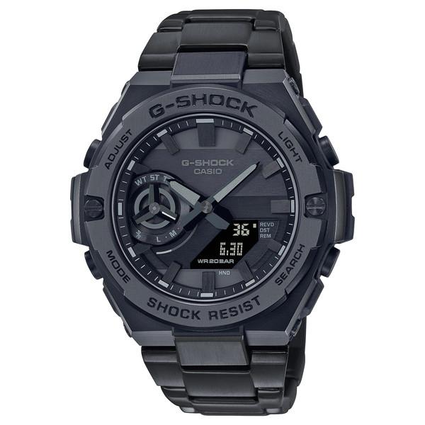 G-SHOCK GST-B500BD-1A G-STEEL ソーラー スマホ連動 デジアナ メンズ 