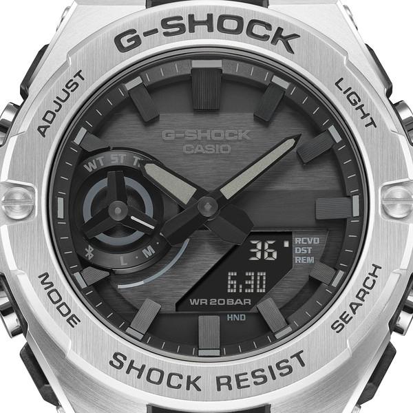 G-SHOCK GST-B500D-1A1 G-STEEL タフソーラー スマホ連動 アナデジ