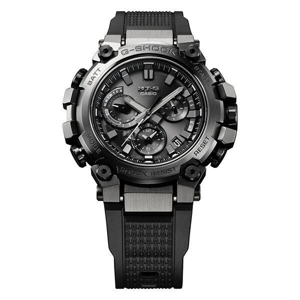 G-SHOCK MTG-B3000B-1A MT-G 電波ソーラー スマホ連動 アナログ メンズ腕時計 オールブラック Gショック ジーショック カシオ 逆輸入海外モデルの画像