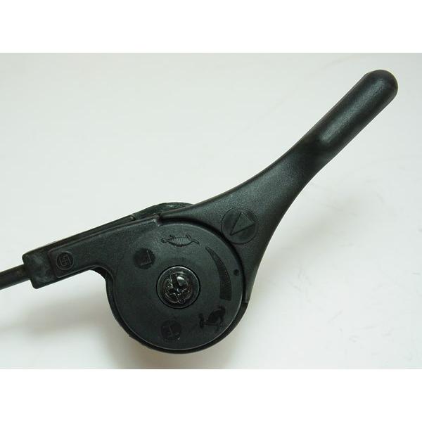 ○W1ua1515 スロットルレバーワイヤー 《取り付け部径：25Φ》 約165cm