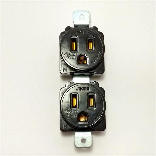 コンセント 発電機用 デンヨー □15Aー125V用□ 【新品】◇定形外送料