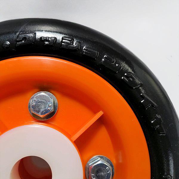 ○ノーパンク・クッションタイヤ【新品】 車輪 移動輪 200×60 農機具