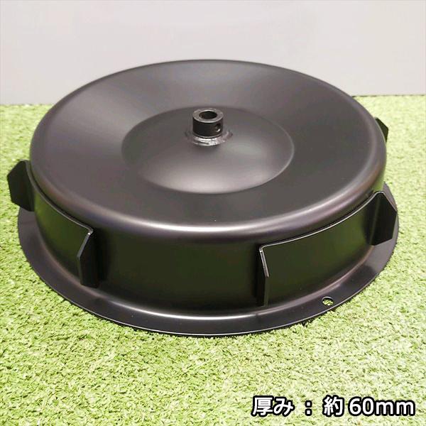 ○鉄車輪 ゼノア ZGC500EZ 斜面草刈機用 □外径 265mm 草刈機部品