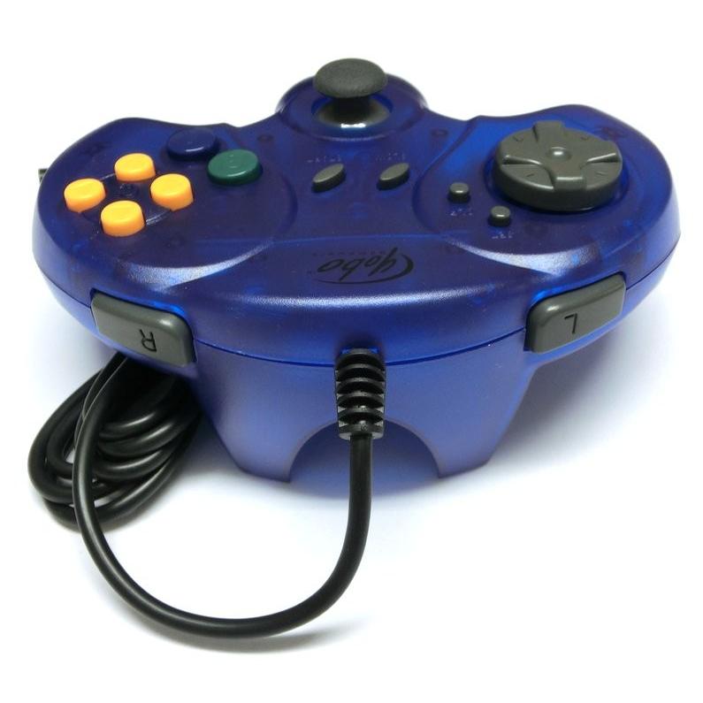 N64 YOBO コントローラー(クリアブルー) : ジーテイクドットコム