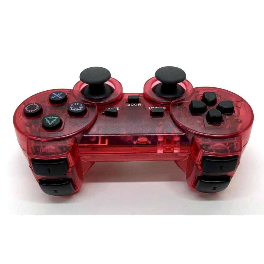 PS2 ワイヤレスコントローラー(クリアレッド) : sid-1029002 : ジーテイクドットコム - 通販 - Yahoo!ショッピング PS2 ワイヤレスコントローラー(クリアレッド) : sid-1029002 : ジーテイクドットコム - 通販 - Yahoo!ショッピング