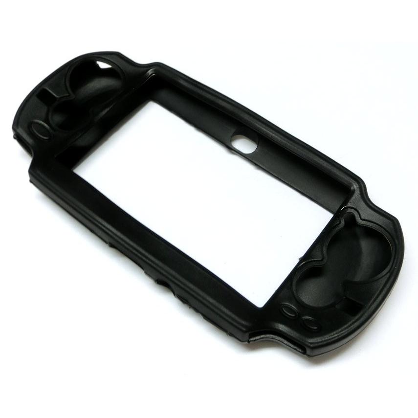 PS Vita1000(PCH-1000)専用シリコンケース(ブラック) : ジーテイク