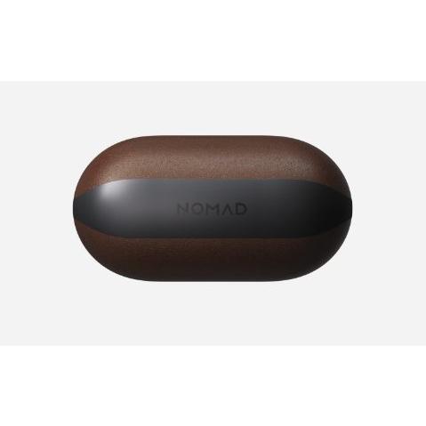 NOMAD社製 AirPods 用 レザーケース(ブラウン) : ジーテイクドットコム