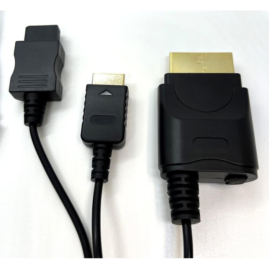 3 in 1 コンポーネントケーブル (Wii XBOX360 PS123) : ジーテイク