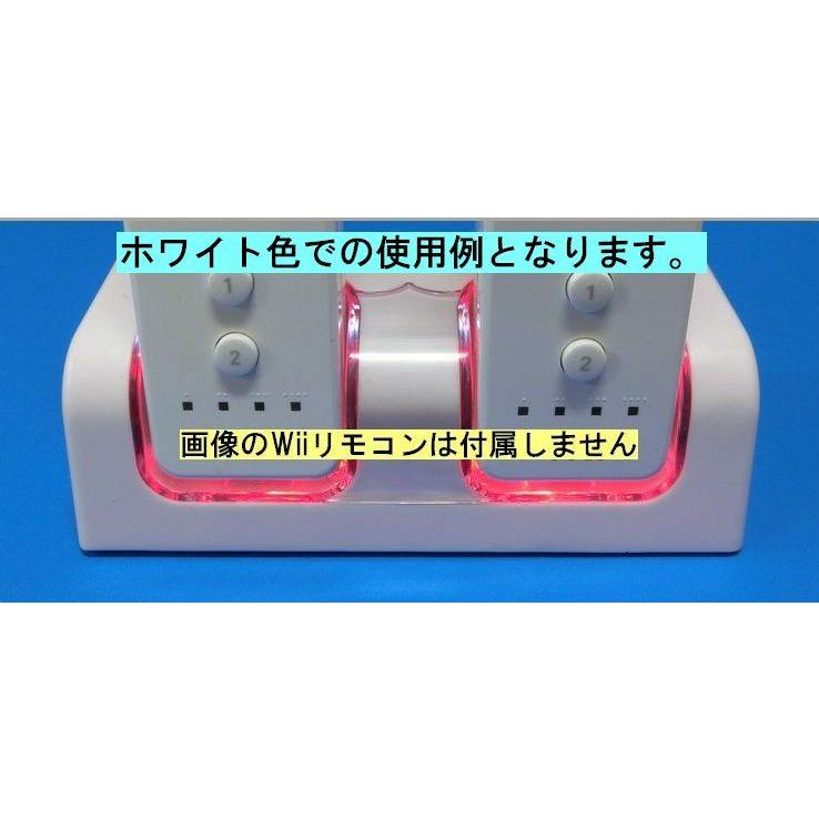 Wii ダブルリモコンチャージスタンド(ブラック)（電池パック2個付属）｜g-take-com｜02