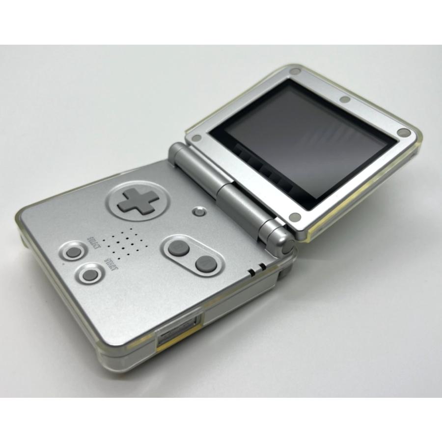 GBA(ゲームボーイアドバス) SP 本体用 TPU保護ケース (クリア) : ジー