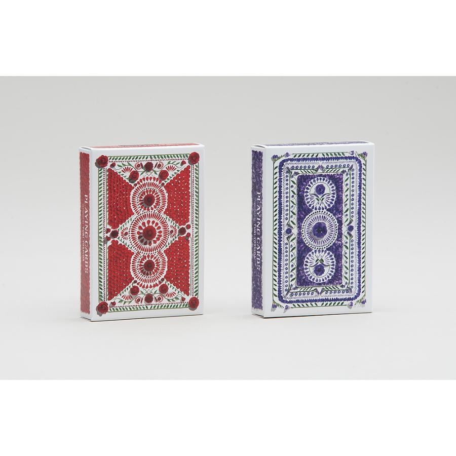 【吉田ユニ】PLAYING CARDS purple  (POKER SIZE)｜g-tsutayabooks｜05