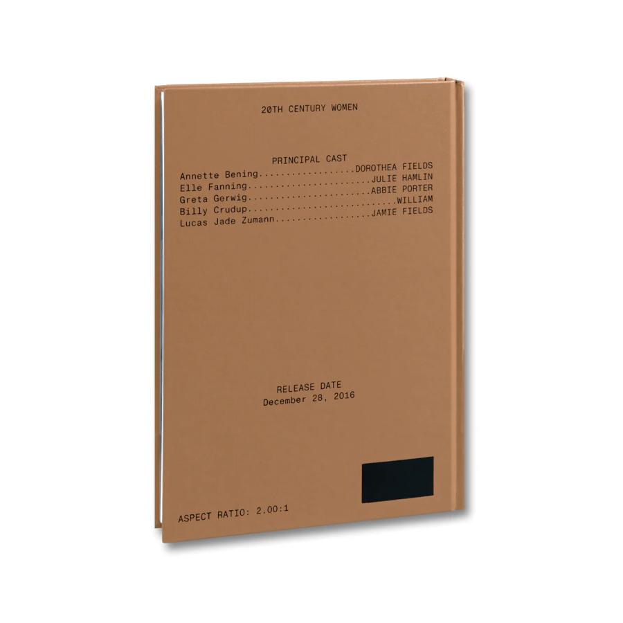 A24 20センチュリー・ウーマン　スクリーンプレイブック 20th Century Women Screenplay Book – A24 Shop