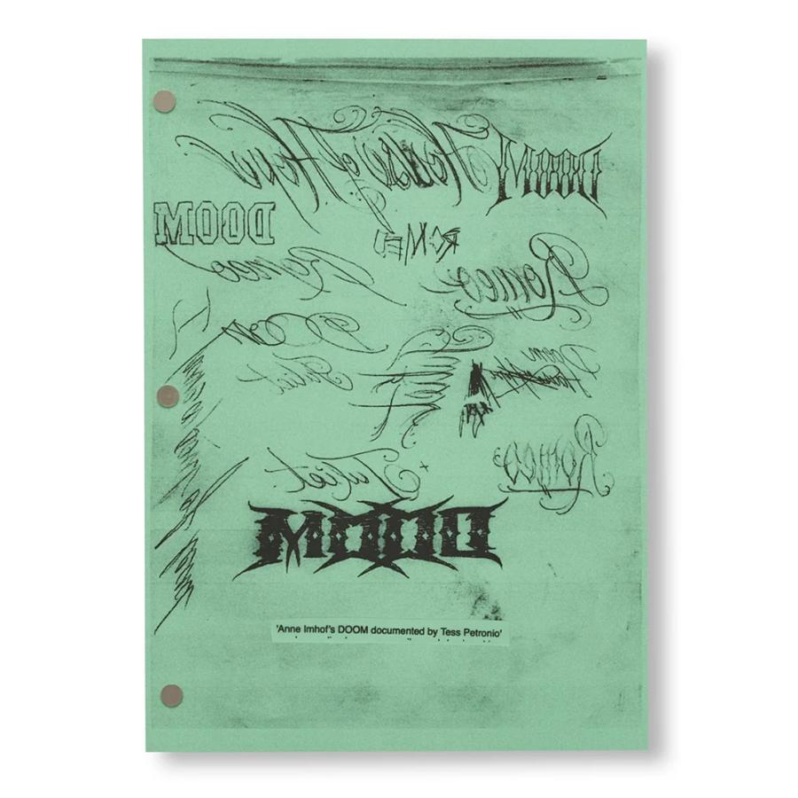 初版500部限定】ANNE IMHOF'S DOOM DOCUMENTED BY TESS PETRONIO by