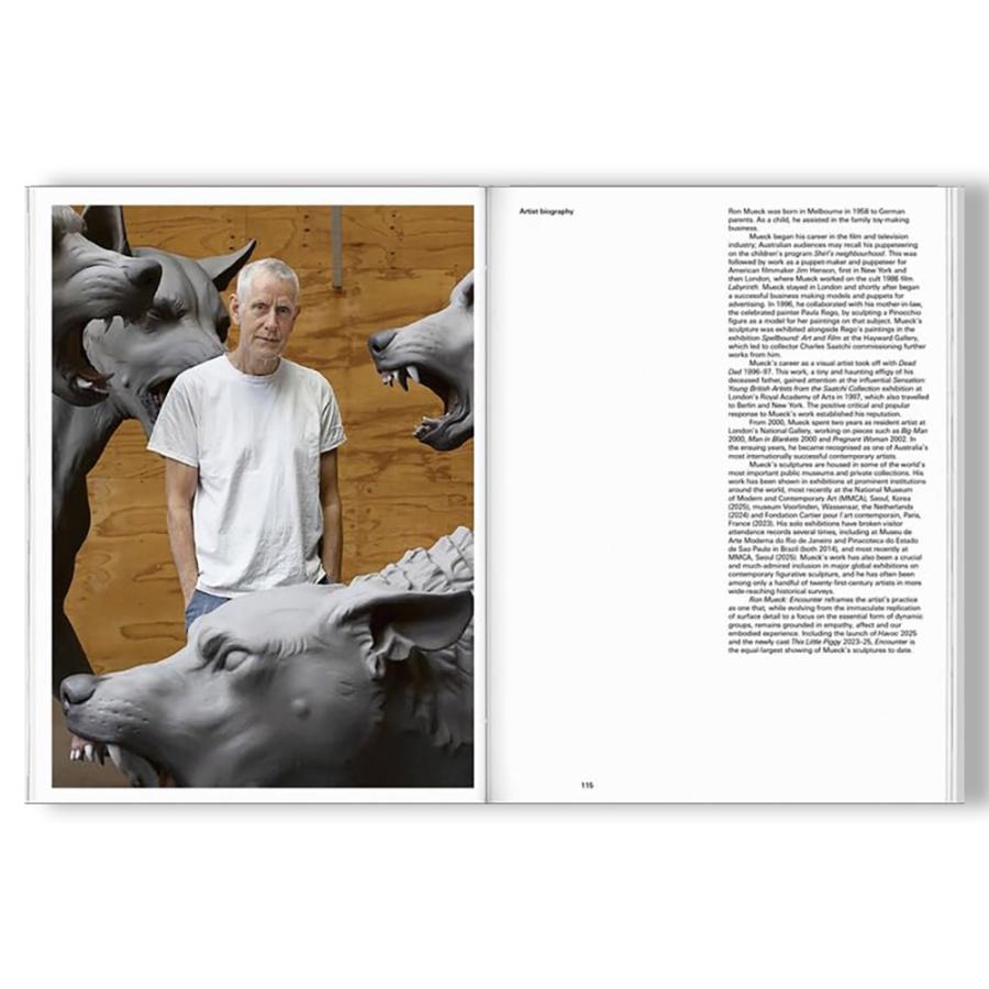 Ron Mueck: Encounter ロン・ミュエク 個展カタログ 作品集 : 銀座 蔦