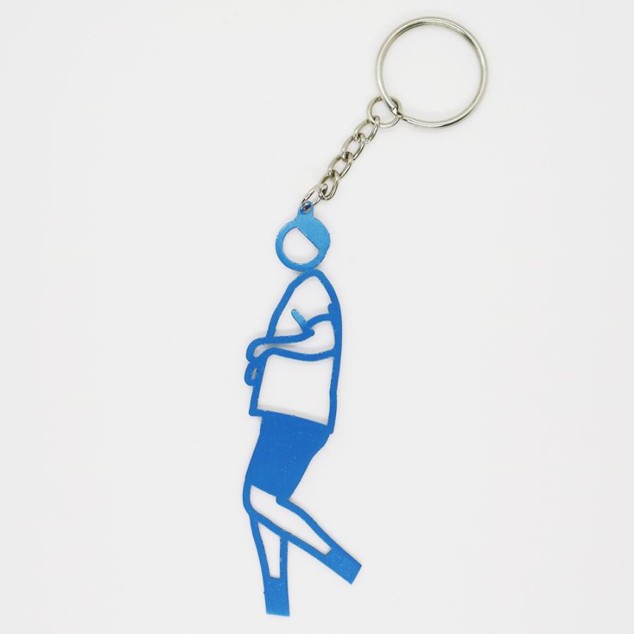 ジュリアン・オピー】Julian Opie ELVIS Keyrings - 全6色 メタル