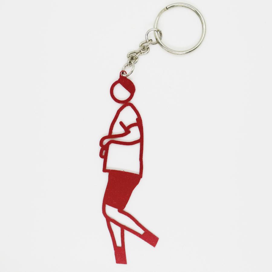 ジュリアン・オピー】Julian Opie ELVIS Keyrings - 全6色 メタル