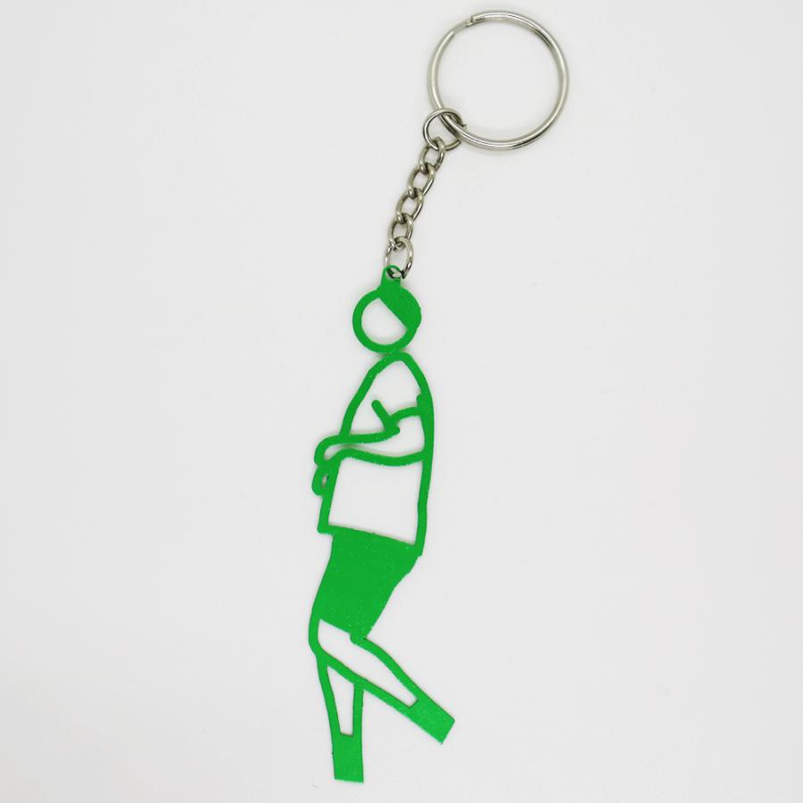 ジュリアン・オピー】Julian Opie ELVIS Keyrings - 全6色 メタル