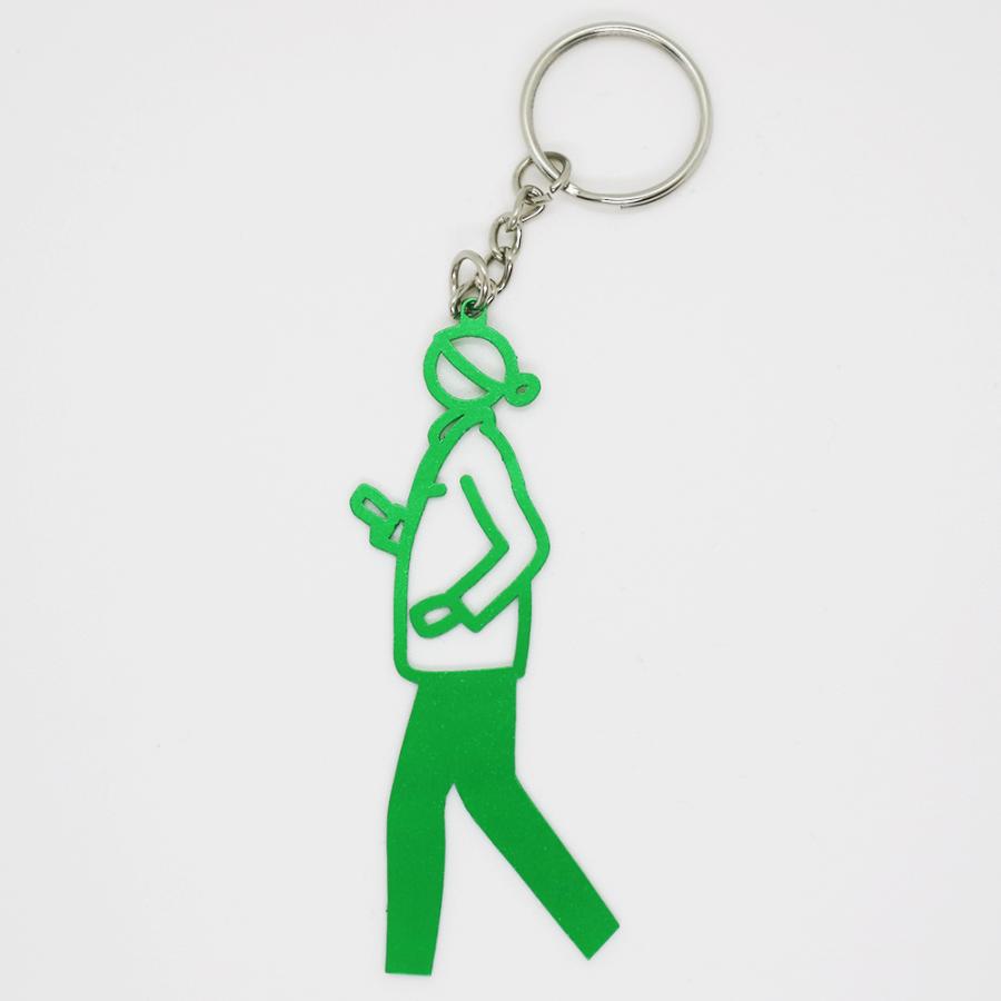 ジュリアン・オピー アクリルキーホルダー4点セット ジュリアン・オピー】Julian Opie PAUL Keyrings - 全6色 メタル