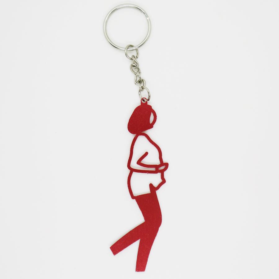 ジュリアン・オピー】Julian Opie YASMIN Keyrings - 全6色 メタル