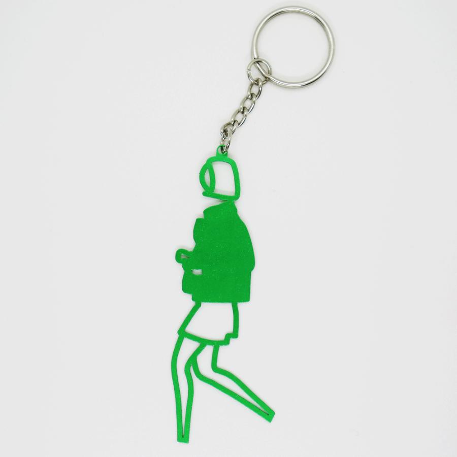 ジュリアン・オピー】Julian Opie ELENA Keyrings - 全6色 メタル