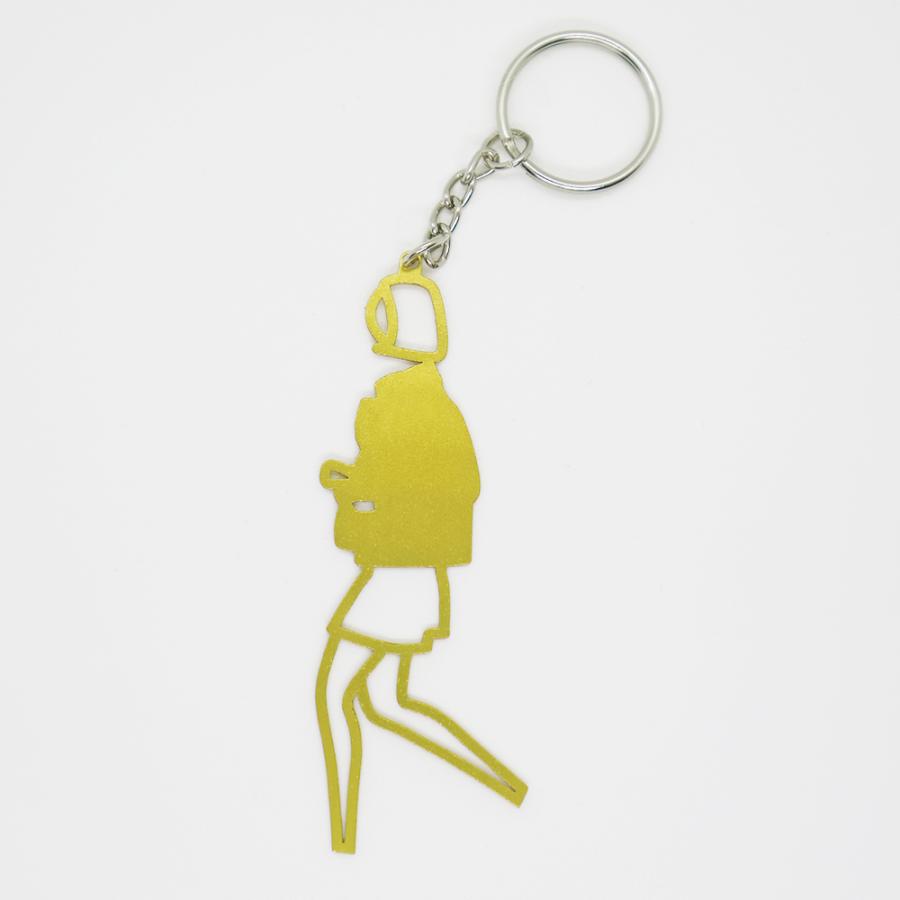 ジュリアン・オピー】Julian Opie ELENA Keyrings - 全6色 メタル