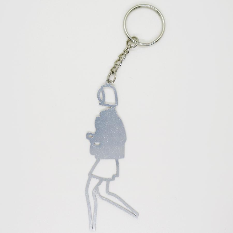 ジュリアン・オピー】Julian Opie ELENA Keyrings - 全6色 メタル