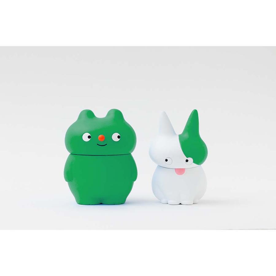 【ヒダカナオト】ソフビ ムウとシュウ２点セット（銀座 蔦屋書店限定カラー） ヒダカナオト】ソフビ ムウとシュウ2点セット（銀座 蔦屋書店