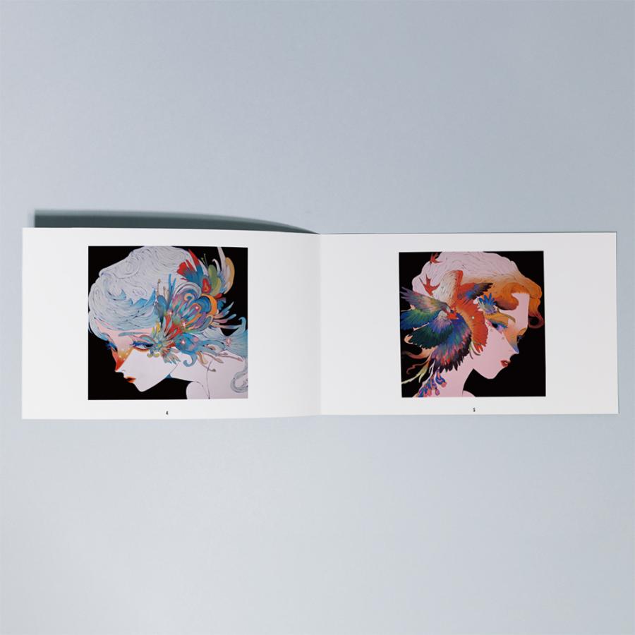 八館ななこ】ZINE「Embrace Spring」 イラスト集 : 銀座 蔦屋書店