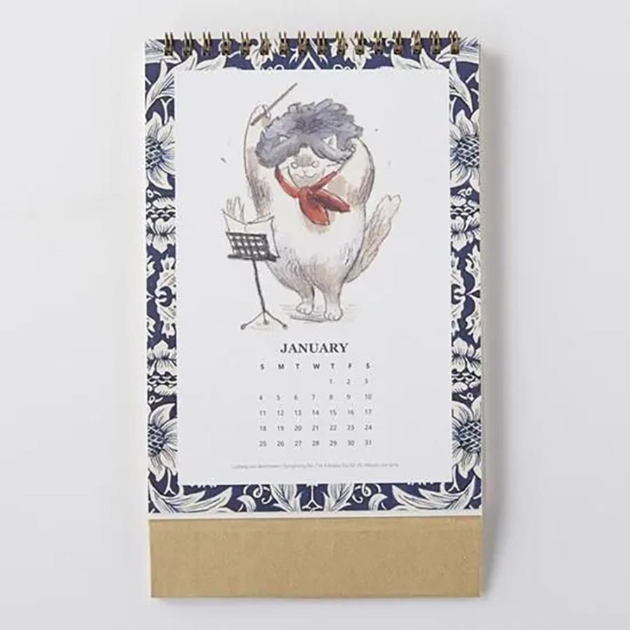 黒山 Cat Symphony Orchestra 2026 カレンダー : 銀座 蔦屋書店 - 通販