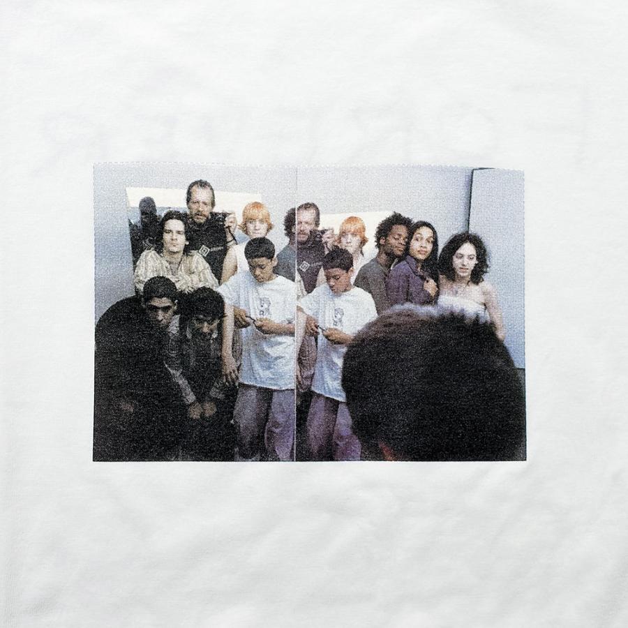 WHITE／サイズの選択可】FOREVER YOUNG cast photo s/s tee 白 : 銀座 