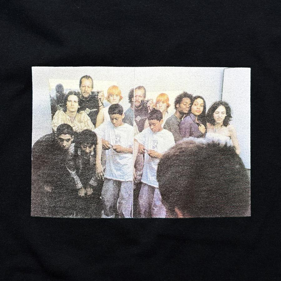 BLACK／サイズの選択可】FOREVER YOUNG cast photo s/s tee 黒 : 銀座