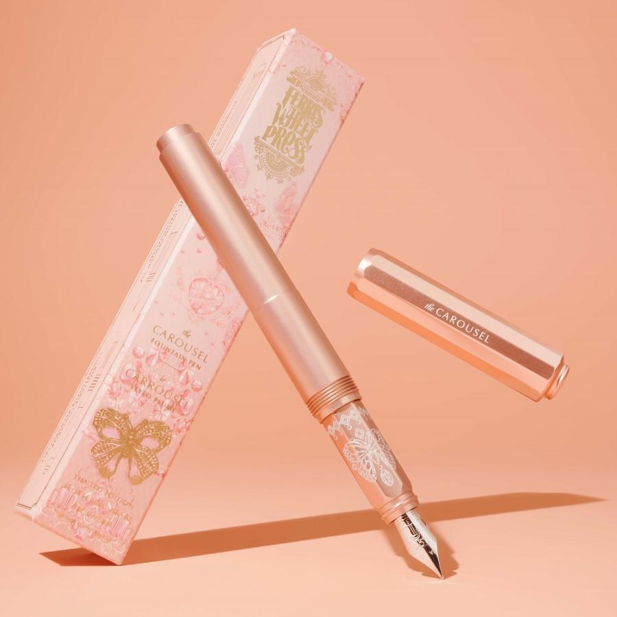 字幅の選択可】Ferris Wheel Press 万年筆 Fluttering Heart Carouse