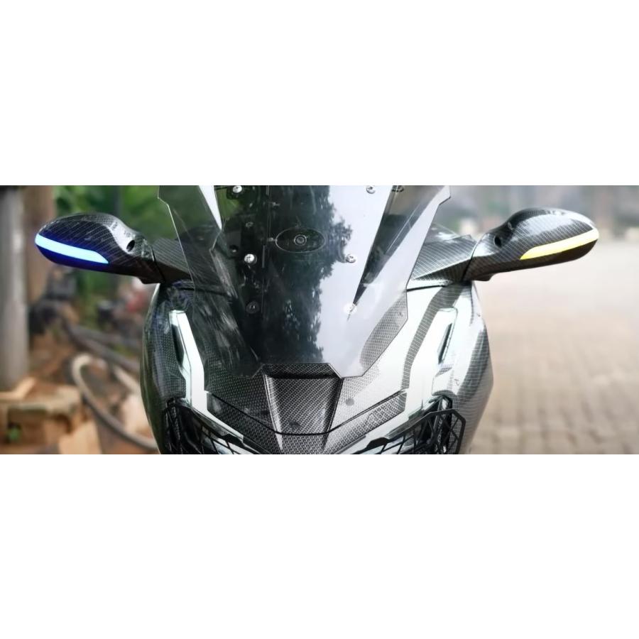 Honda Adv150 Ledウィンカー内臓 折り畳み式サイドミラー Mcp Hnd Id Fwfmadv Jhracing 通販 Yahoo ショッピング