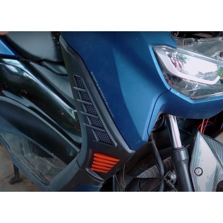 NMAX 2021年式 ヤマハ 新型エヌマックス LEDフロントウィンカー 流れる