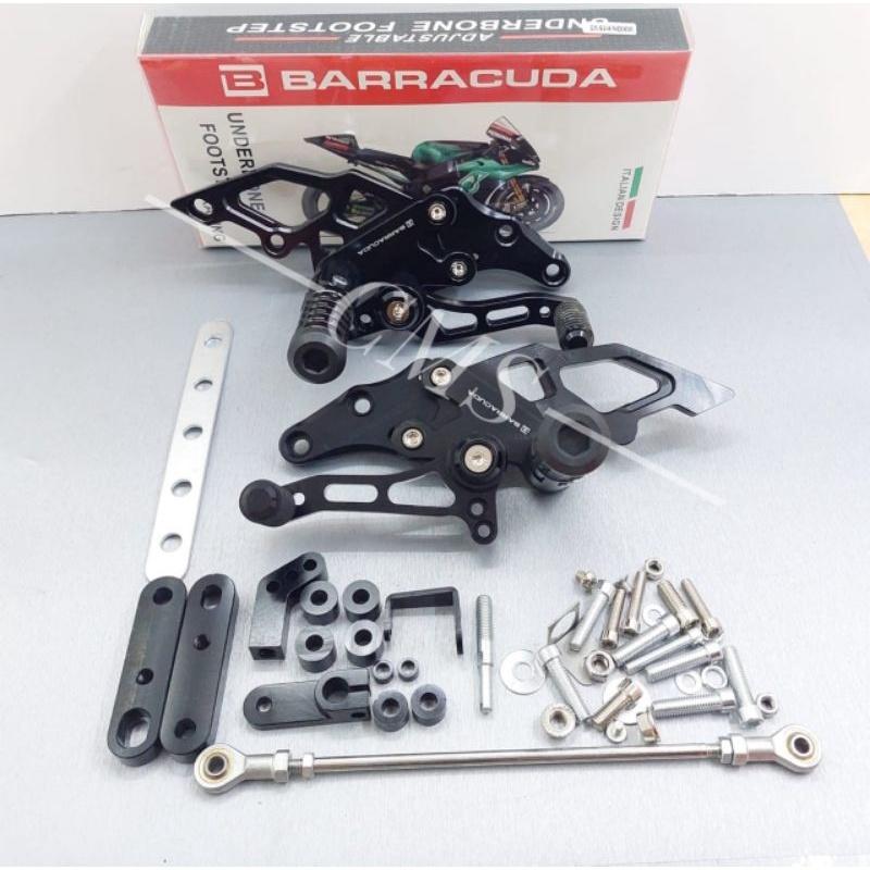 激安買い物 YZF-R25 R15 V2 V3 MT25 汎用 BARRACUDA アルミ削り出し