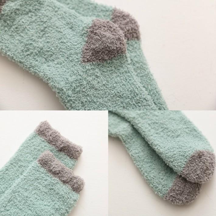 ルームソックス ふわもこ あったか靴下 3足セット もこもこ マシュマロ