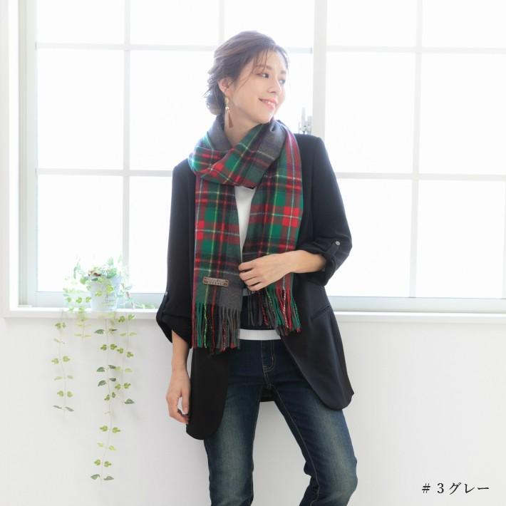 未使用　スコティッシュトラディション　カシミヤストール　タータンチェック Johnstons of Elgin 【並行輸入品】 ジョンストンズ JOHNSTONS