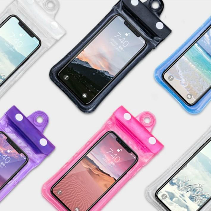 スマホ防水ケース 水に浮く IPX8 携帯カバー iPhone Android 水没しても安心！水に浮く 防水 マルチケース iPhone Android