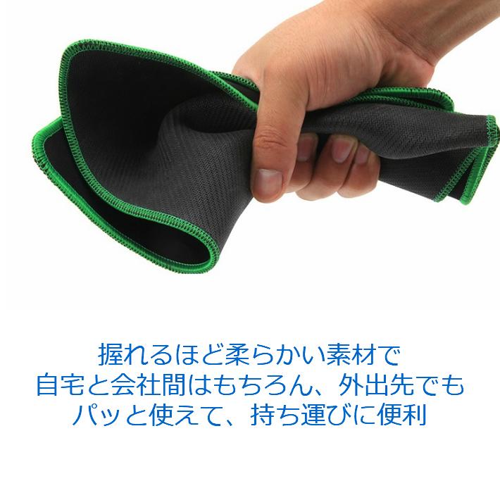 マウスパッド 消音 マウスパット クッション性 裏ラバー 洗える