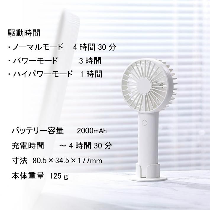 LED充電式扇風機ミニ強風ハンディ手持ち静音風量調整可　4個売 楽天市場】扇風機 ハンディファン ミニ 静音 小型 LEDライト
