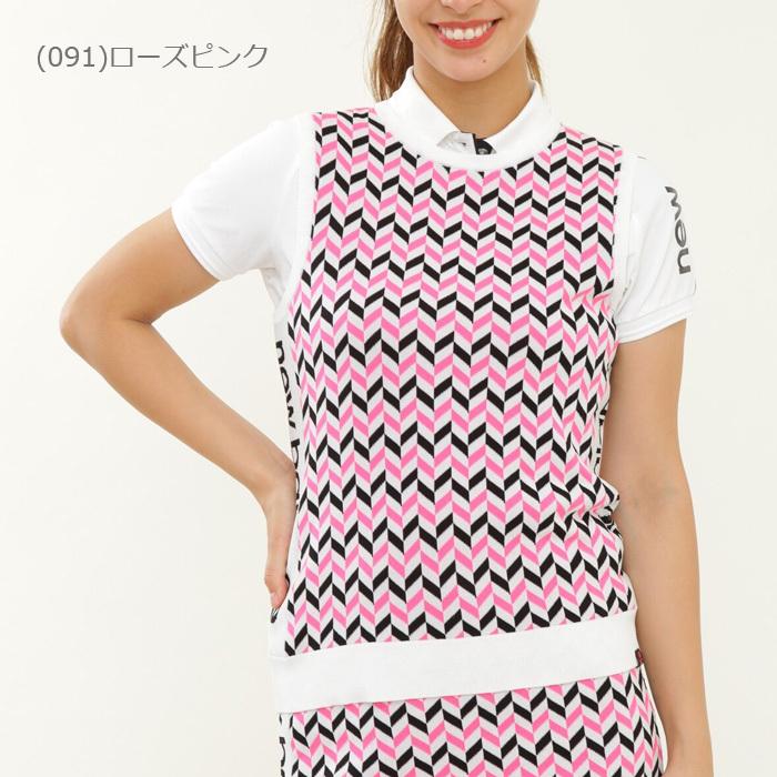 ニューバランス ゴルフ リンクス柄 クルーネック ニット ベスト レディース 22春夏 ゴルフウェア 012 ジーゾーン ゴルフ Paypayモール店 通販 Paypayモール