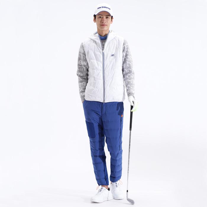 ニューバランス ゴルフ 2WAY PADDED FULL ZIP BLOUSON ブルゾン メンズ 2023秋冬 ゴルフウェア 012-3220003 