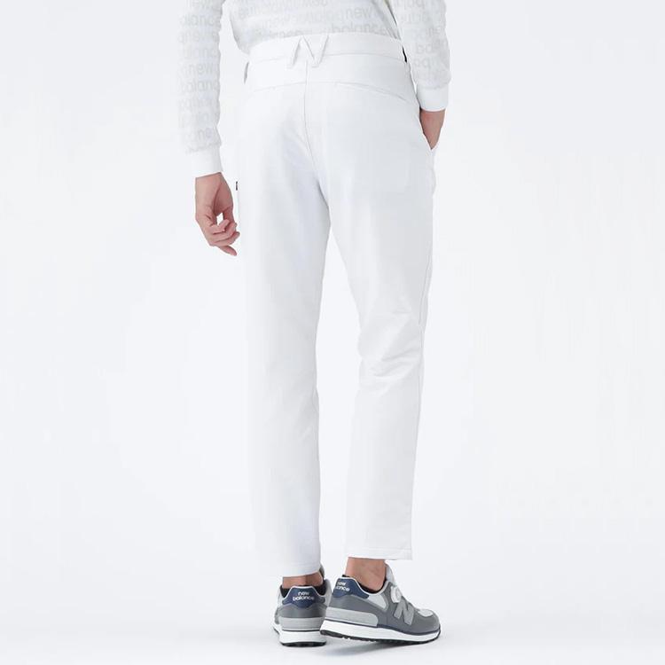 New Balance Golf 裏起毛ホワイトパンツ Size:00 New Balance Golf（ニューバランスゴルフ） ダブルウィーヴ裏起毛