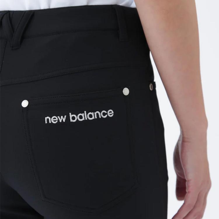 【ブラック】4WAYストレッチ スリム ロングパンツ (WOMENS) New Balance Golf（ニューバランスゴルフ） 4WAYストレッチ スリム