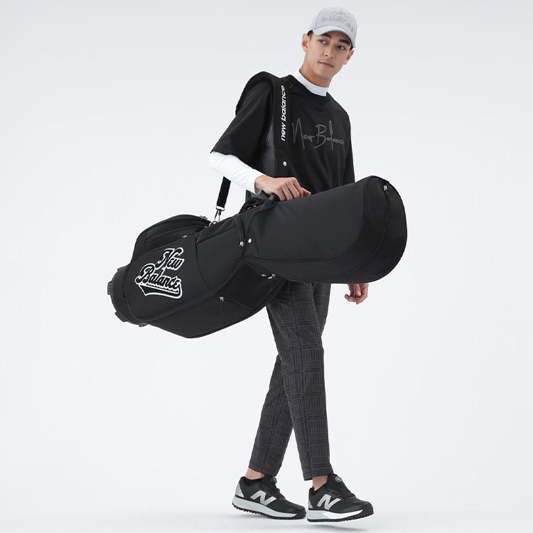 New Balanceキャディバッグ 012-1280001 ブラック New Balance Golf 【9月3日入荷】ニューバランスゴルフ キャディ