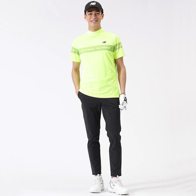 new balance golf ニューバランス ゴルフ モックネックシャツ New Balance Golf（ニューバランスゴルフ） 半袖モックネックシャツ