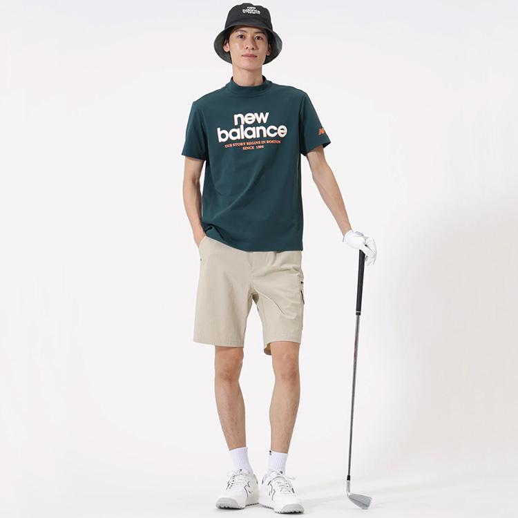 New Balance Golf（ニューバランスゴルフ） 半袖モックネックシャツ