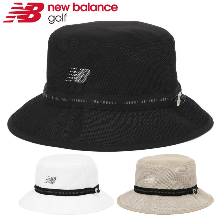 【かぐら】new balance golf メンズ セットアップ メッシュ New Balance Golf（ニューバランスゴルフ） タフタ メッシュ バケット