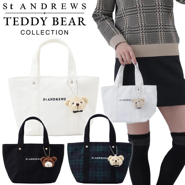 St ANDREWS セントアンドリュース テディベア カートバッグ 042